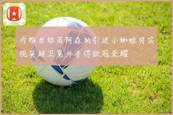 内维尔称若阿森纳引进小蜘蛛将实现英超卫冕并夺得欧冠荣耀